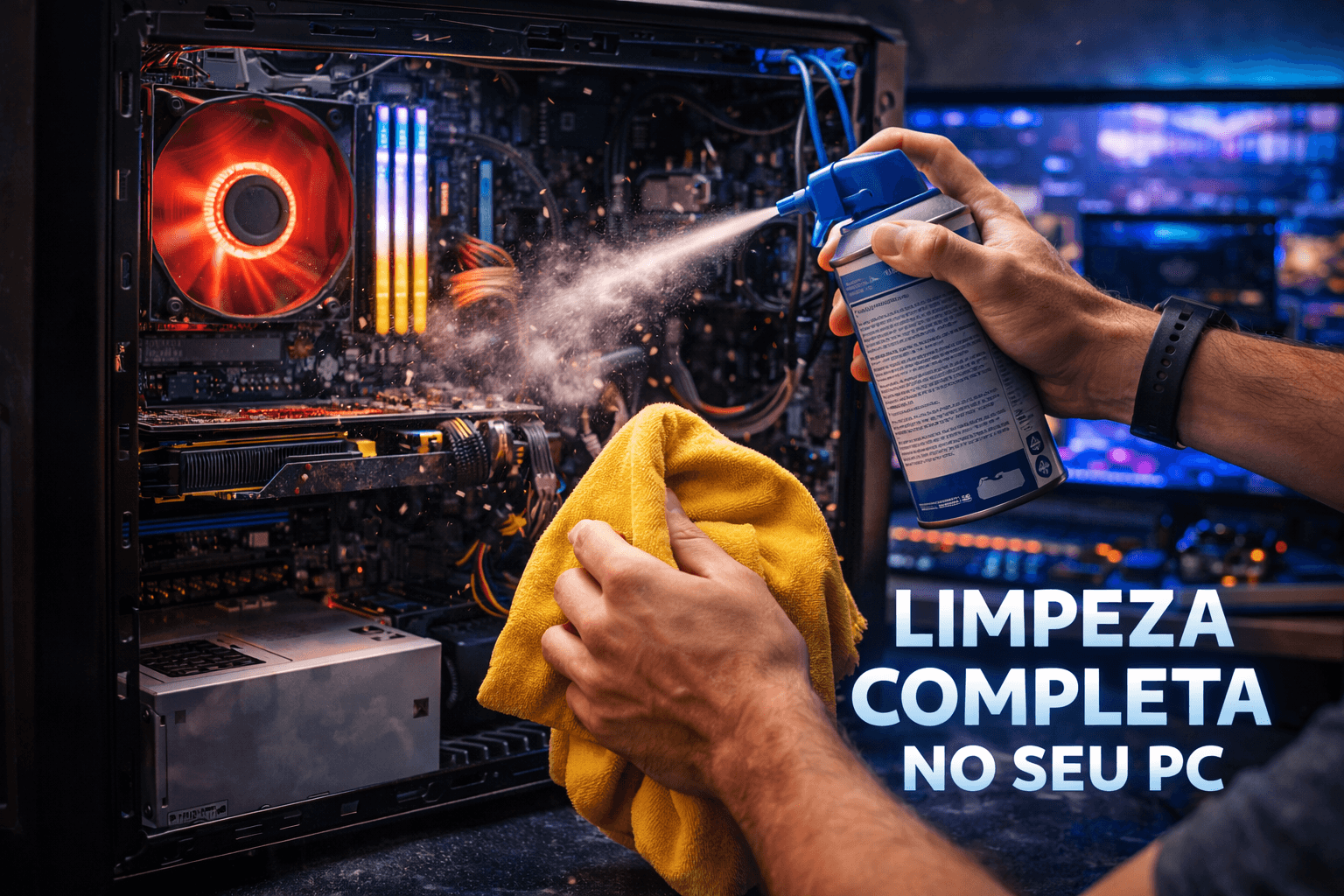 Limpeza Completa de Hardware